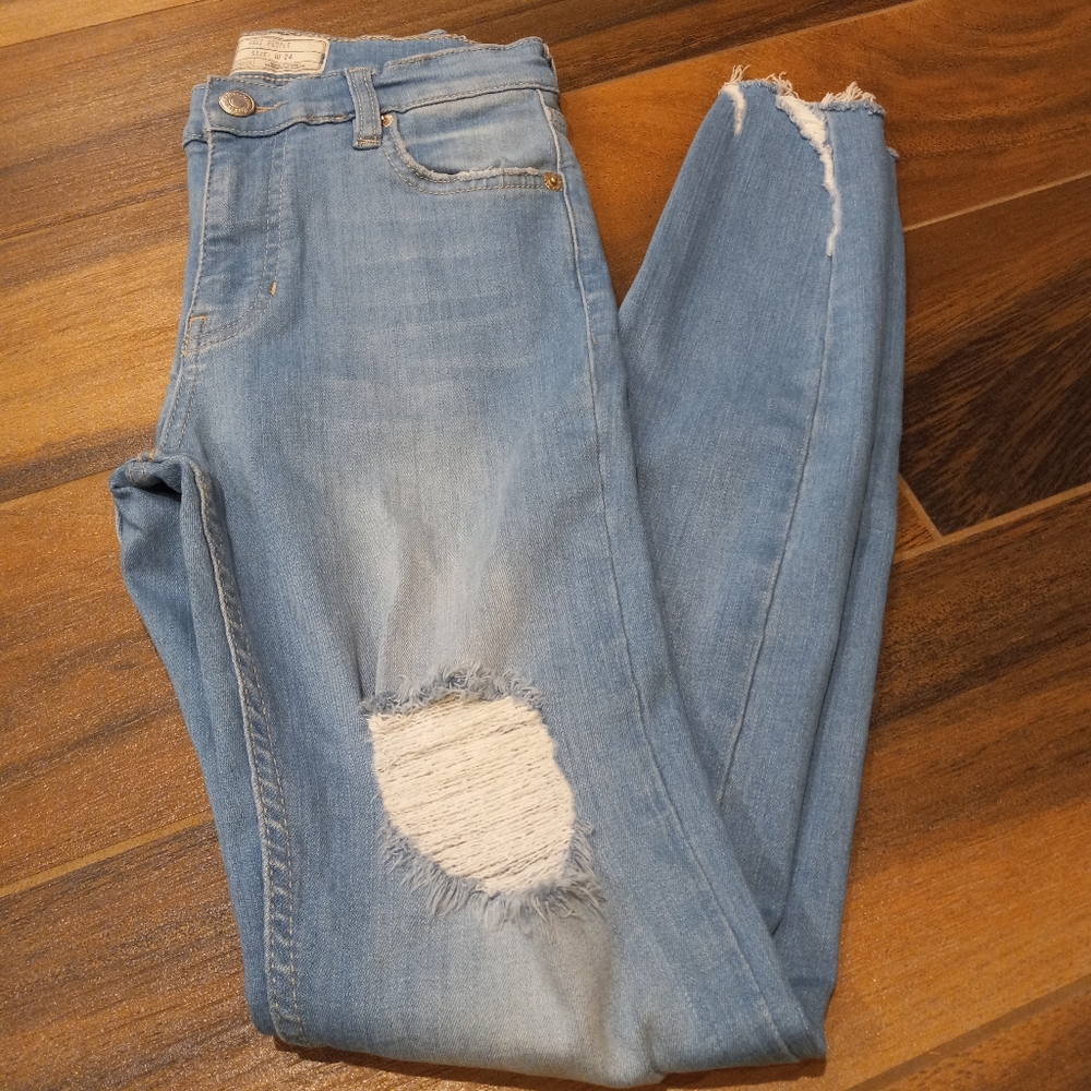 Free People Skinny Jeans - Picture 1 of 4